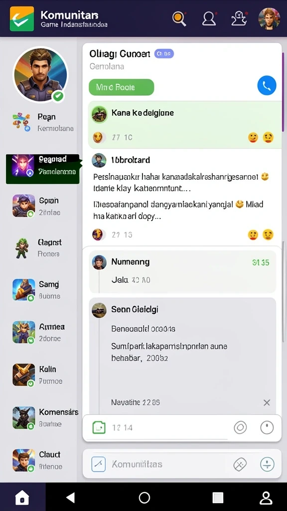 Tampilan antarmuka yang menarik dan mudah dinavigasi.
