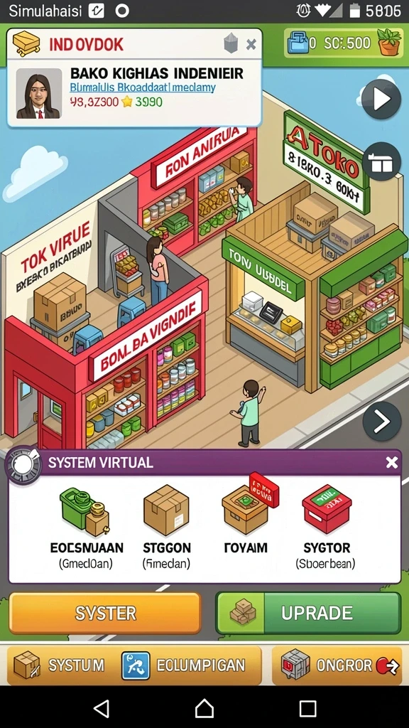 Fitur interaksi dengan pemain lain yang seru.