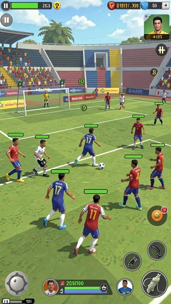 Bersaing dengan teman dalam mode multiplayer yang seru.