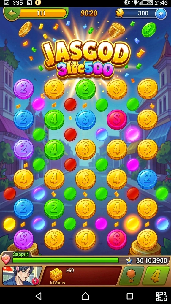 Menunjukkan fitur bonus harian yang menarik.