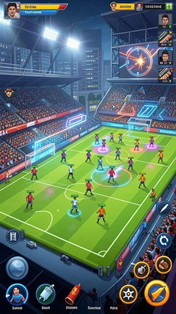 Screenshot permainan yang seru dan menghibur.