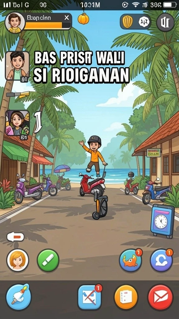 Tampilan antarmuka yang ramah pengguna.