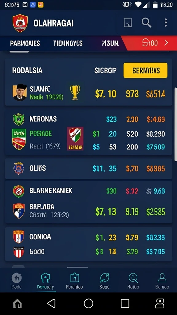 Gambar aksi menegangkan dalam permainan BONDAN69.