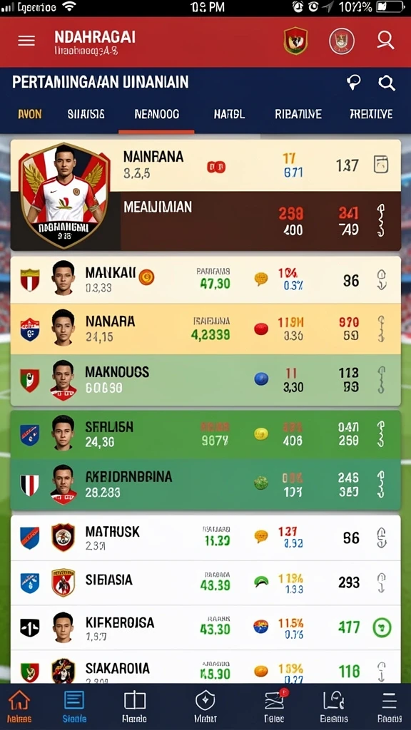 Tampilan antarmuka pengguna yang modern dan menarik.