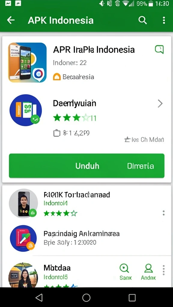 Tampilan antarmuka yang menarik dan user-friendly.