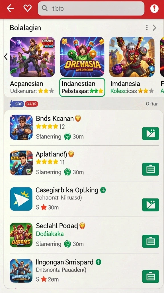 Tampilan antarmuka yang menarik dan mudah digunakan.