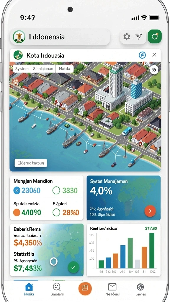 Tampilan gameplay yang dinamis dan responsif.