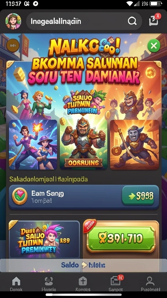 Karakter unik yang bisa diupgrade sesuai kebutuhan.
