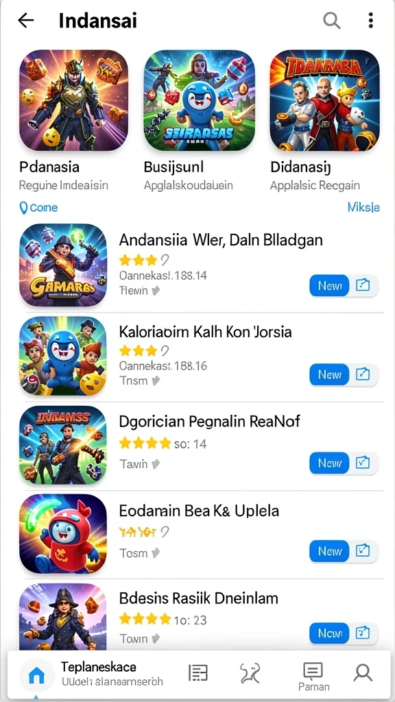 Leaderboard kompetitif untuk meraih juara.
