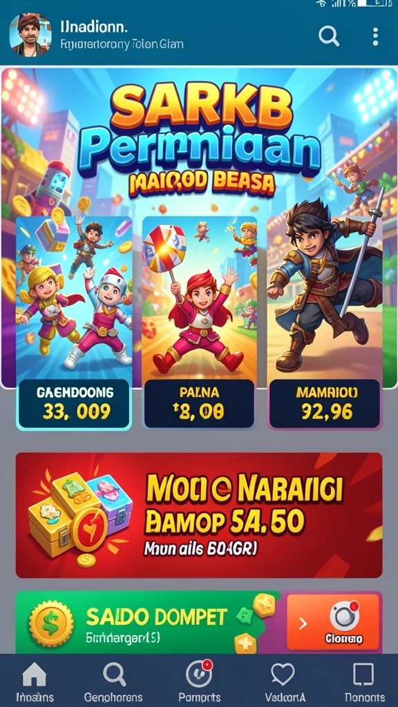 Tampilan antarmuka yang menarik dan mudah digunakan.