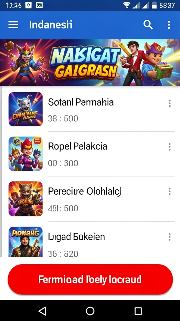 Tampilan layar utama KANGTOTO yang menarik dan user-friendly.
