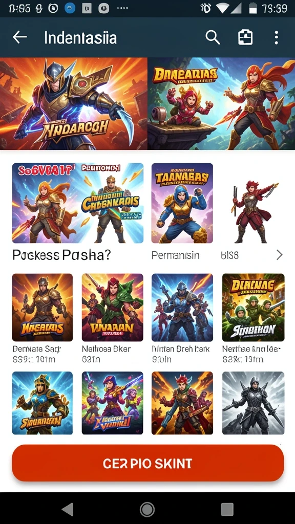 Tampilan antarmuka yang intuitif dan ramah pengguna.