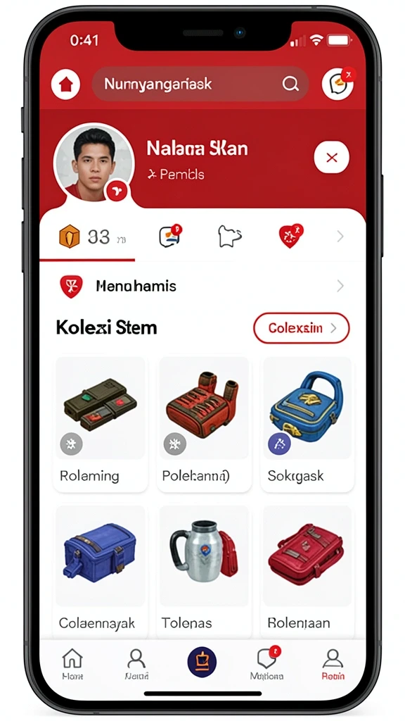 Karakter yang beragam dengan kemampuan unik masing-masing.