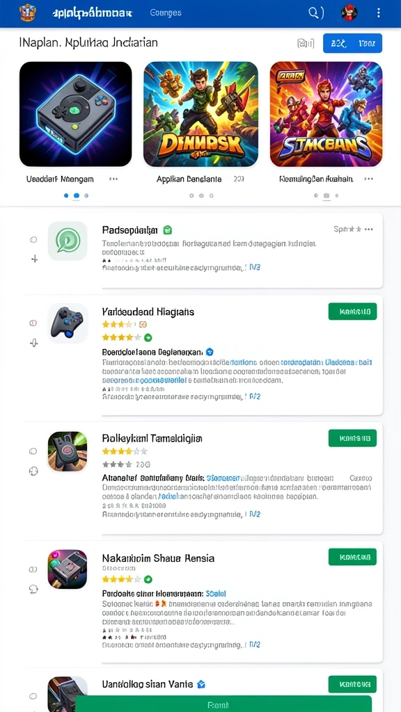 Tampilan antarmuka yang mudah dinavigasi.