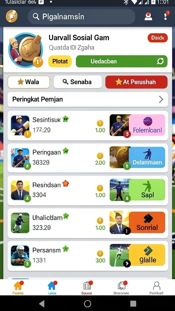 Tampilan antarmuka yang ramah pengguna dan modern.