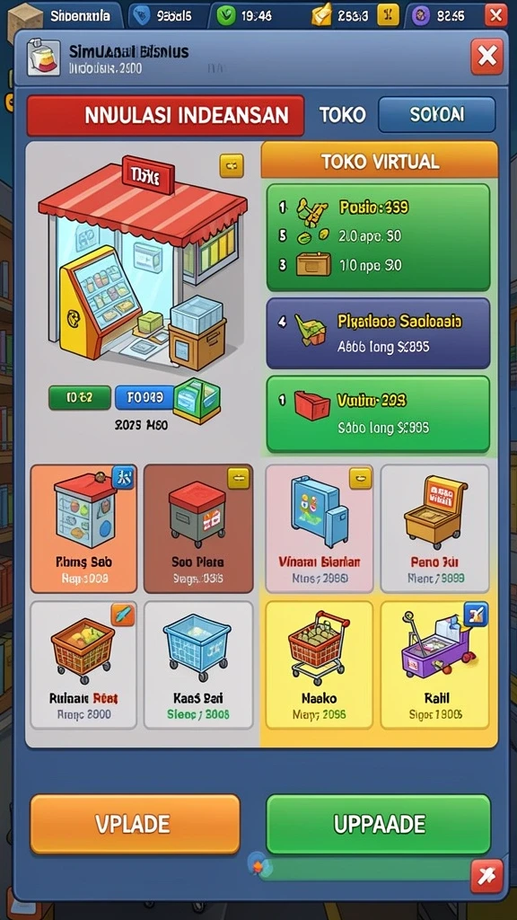 Tantangan seru di setiap level permainan OKJKT.