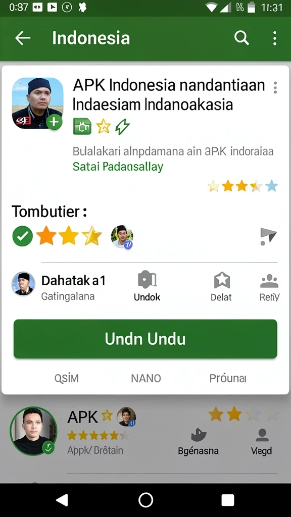 Tampilan antarmuka yang menarik dan mudah digunakan.