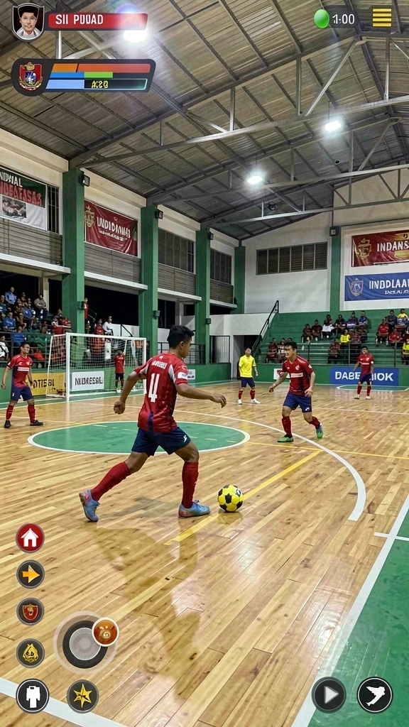 Mode permainan yang beragam dan penuh tantangan.