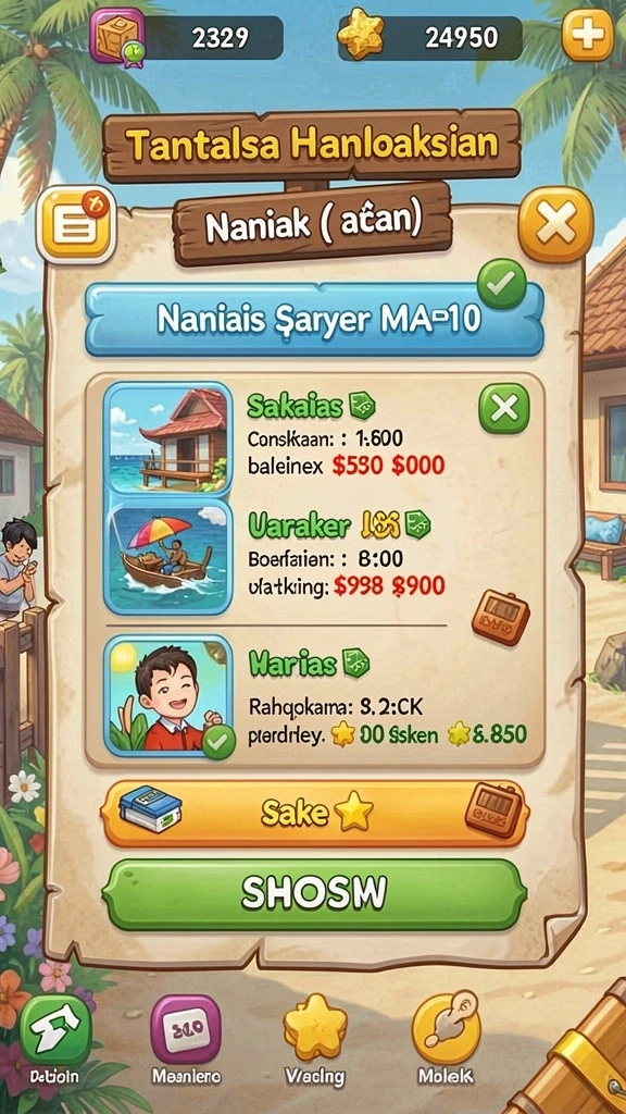 Tampilan antarmuka yang user-friendly.