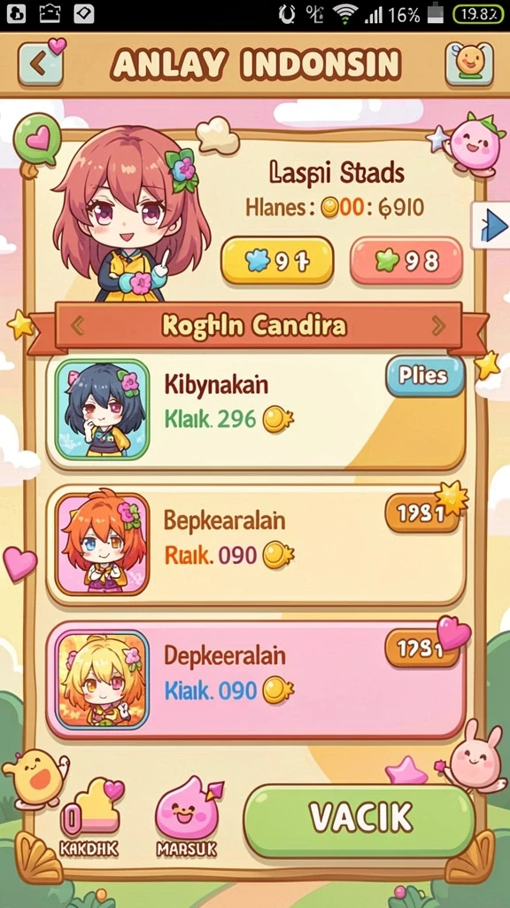 Tampilan antarmuka yang bersih dan mudah dipahami.