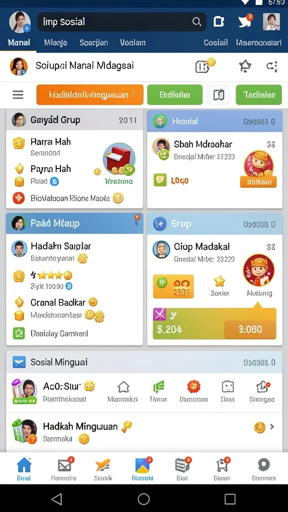 Karakter yang dapat dikustomisasi sesuai dengan keinginan.