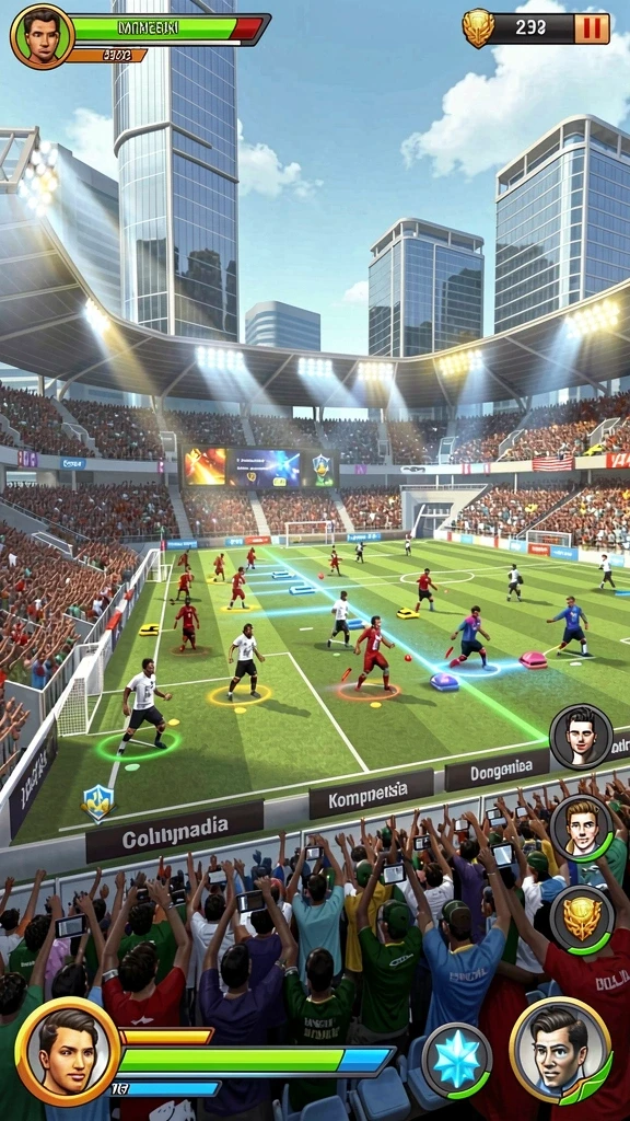 Fitur multiplayer yang memungkinkan keseruan bermain bersama teman.