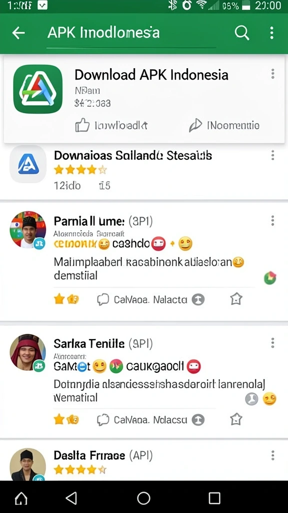 Karakter-karakter unik yang dapat dipilih.