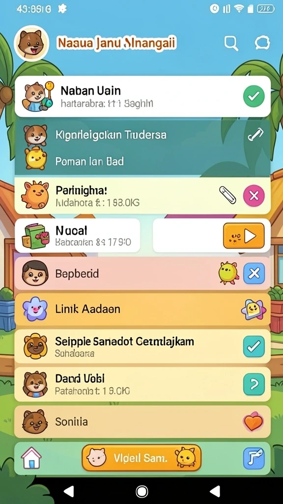 Tampilan antarmuka yang intuitif dan mudah digunakan.