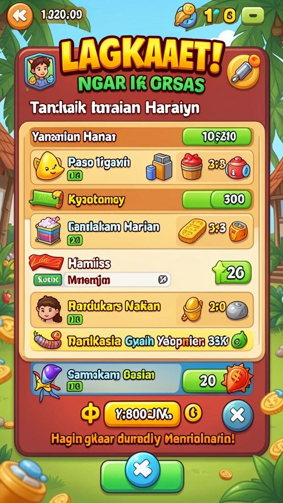 Antarmuka yang intuitif dan mudah digunakan.
